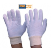 Interlock Poly / Cotton Liner with Knitted Wrist Glove - Ladies