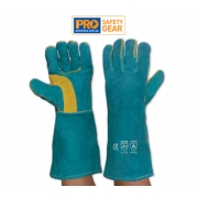 South Paw left hand Pair - Green and Gold Kevlar Glove