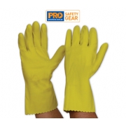 Yellow Silver Lined Glove