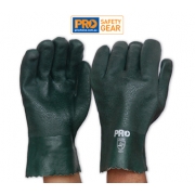 Green PVC Glove - Short